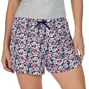 2 Jane & Bleecker Floral Print Pajama Shorts